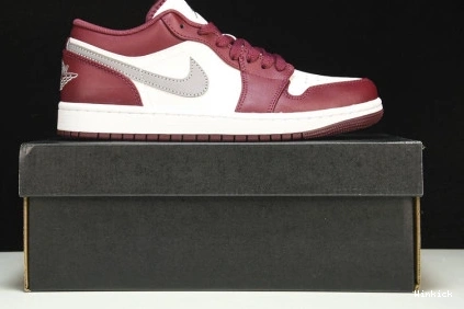 553558-615 1 White Jordan Low Bordeaux 1121